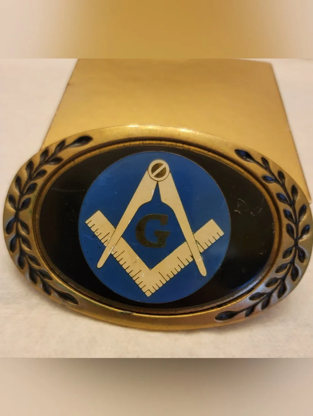 Heritage Buckles Masonic Solid Brass Belt Buckle